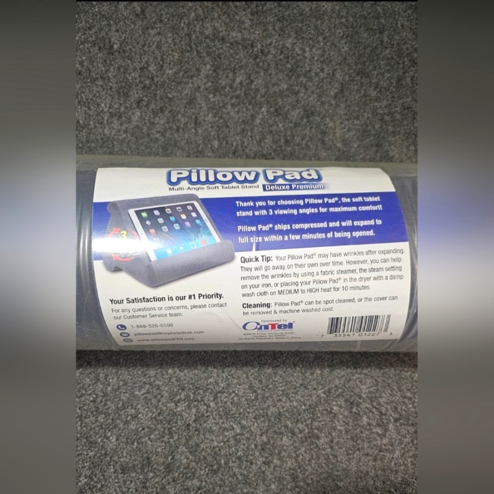 New pillow pad, Soft tablet stand